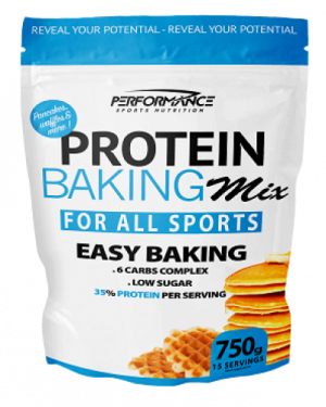 Performance Baking Mix Protein Pancakes Wafels 750 Gram