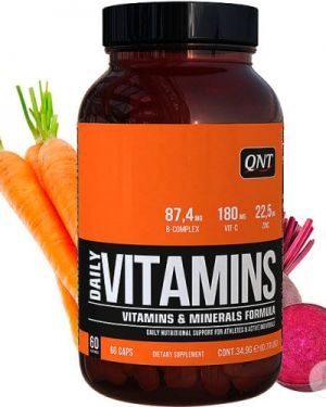 QNT Daily Vitamins 60 Caps