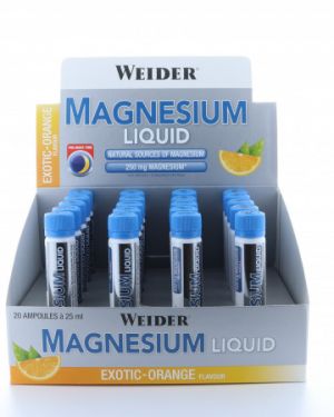Weider Magnesium liquid Exotic Orange 20x25ml